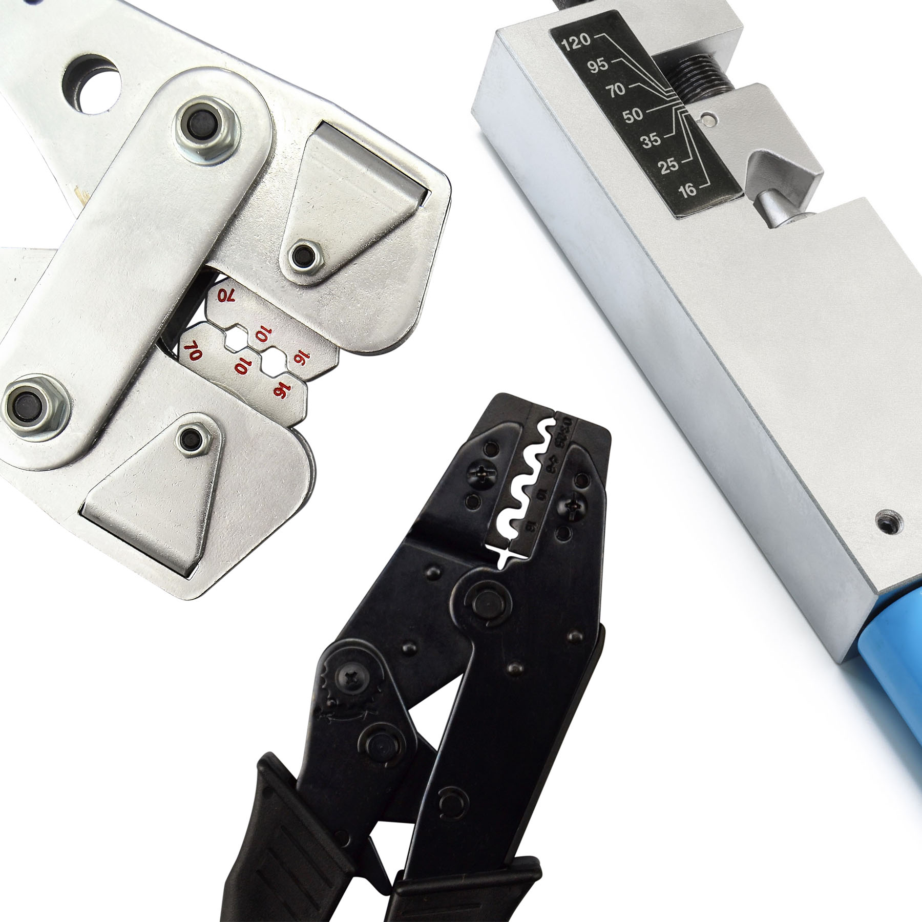 Outils de sertissage pour bornes de tubes en cuivre